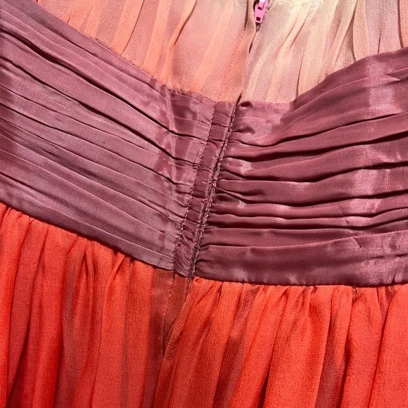 🚫SOLD🚫 Betsey Johnson Vintage Y2K Ombré Strapless Dress - Picture 3 of 5